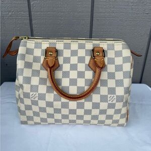 Louis Vuitton Speedy 25 Damiere Hand bag